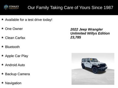 2022 Jeep Wrangler Unlimited Willys