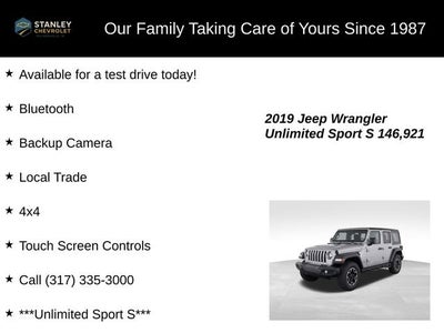 2019 Jeep Wrangler Unlimited Sport S