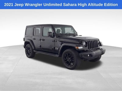 2021 Jeep Wrangler Unlimited Sahara High Altitude