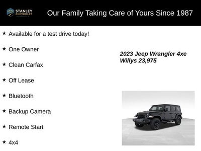 2023 Jeep Wrangler 4xe 4DR 4WD