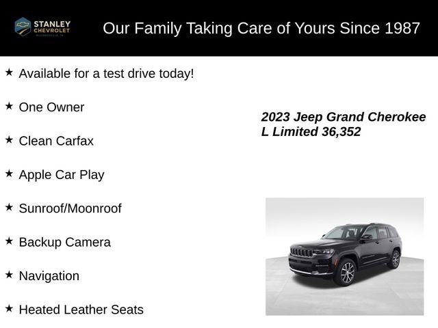 2023 Jeep Grand Cherokee L Limited