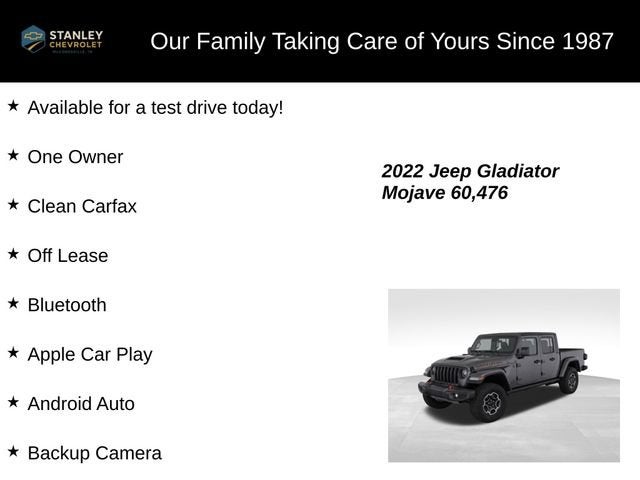 2022 Jeep Gladiator Mojave