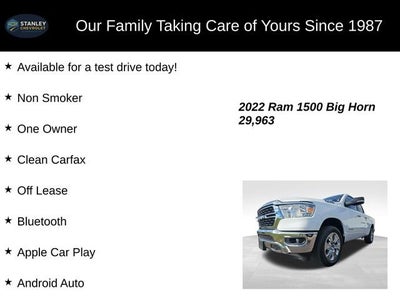 2022 RAM 1500 Big Horn