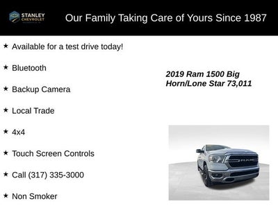 2019 RAM 1500 Big Horn/Lone Star