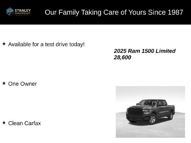 2025 RAM 1500 Limited