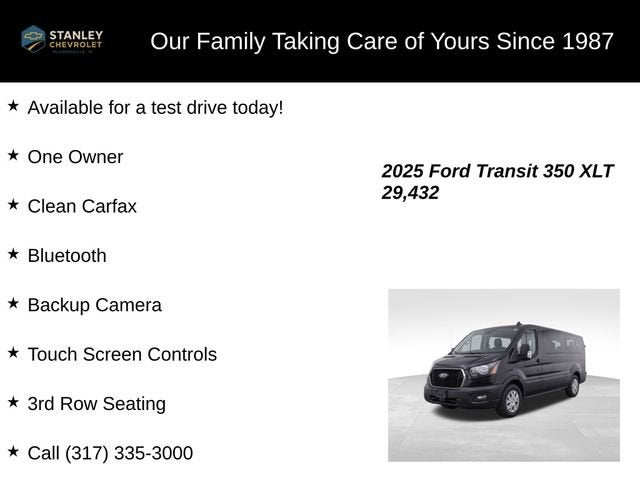 2025 Ford Transit Passenger Wagon XL