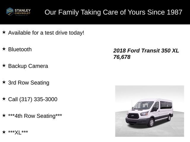 2018 Ford Transit Passenger Wagon XL