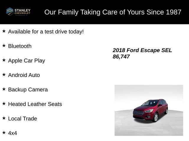 2018 Ford Escape SEL