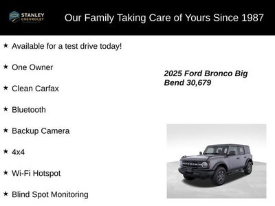 2025 Ford Bronco Big Bend