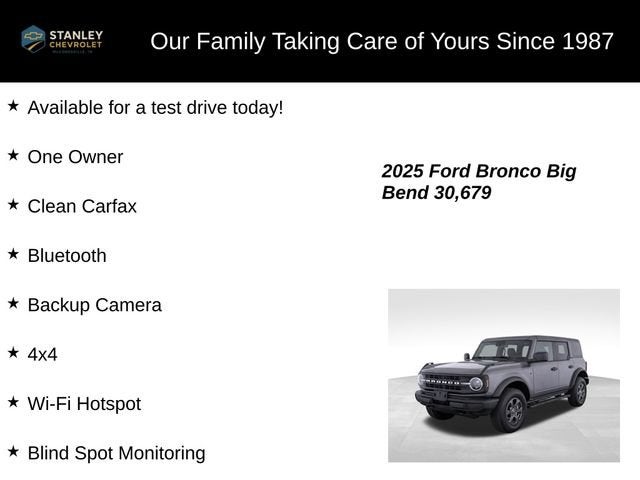 2025 Ford Bronco Big Bend