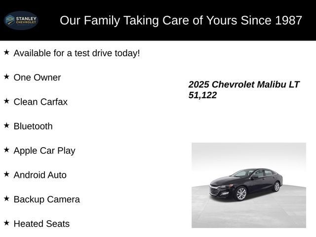 2025 Chevrolet Malibu 1LT