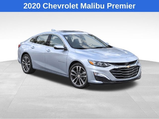 Used 2020 Chevrolet Malibu Premier with VIN 1G1ZE5SX1LF021627 for sale in McCordsville, IN