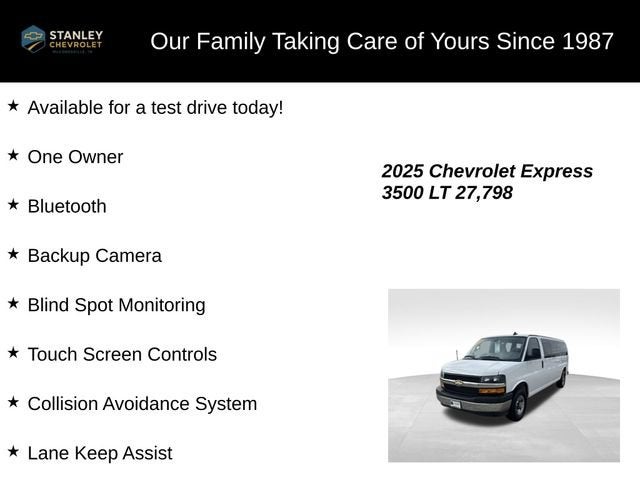 2025 Chevrolet Express Passenger 1LT