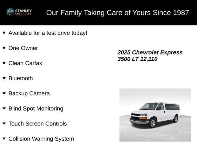 2025 Chevrolet Express Passenger 1LT