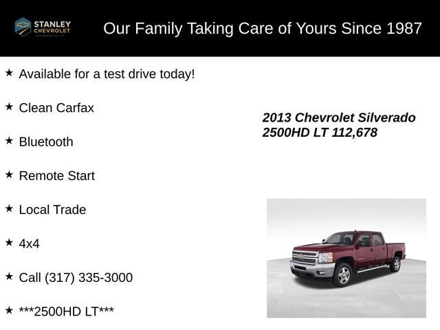 2013 Chevrolet Silverado 2500 HD LT