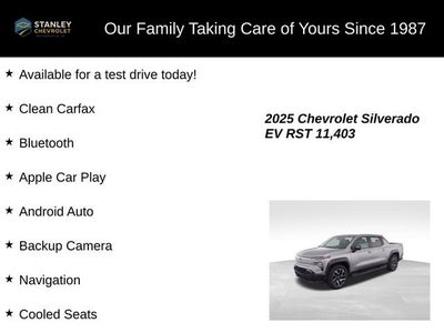 2025 Chevrolet Silverado EV RST - Max Range