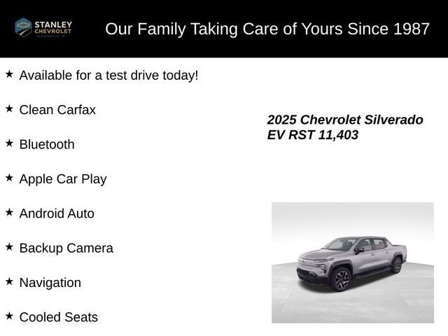 2025 Chevrolet Silverado EV RST - Max Range