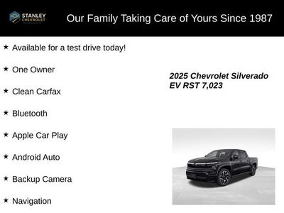 2025 Chevrolet Silverado EV RST - Max Range