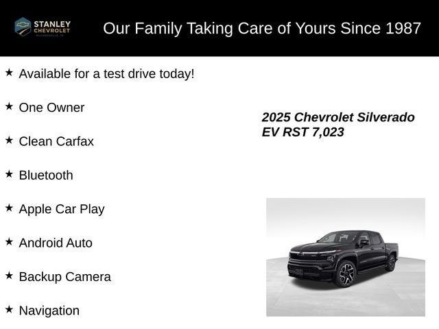 2025 Chevrolet Silverado EV RST - Max Range
