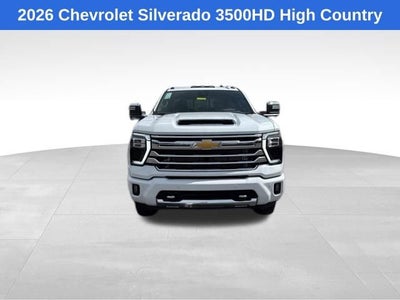 2026 Chevrolet Silverado 3500 HD High Country DRW