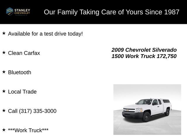 2009 Chevrolet Silverado 1500 Work Truck