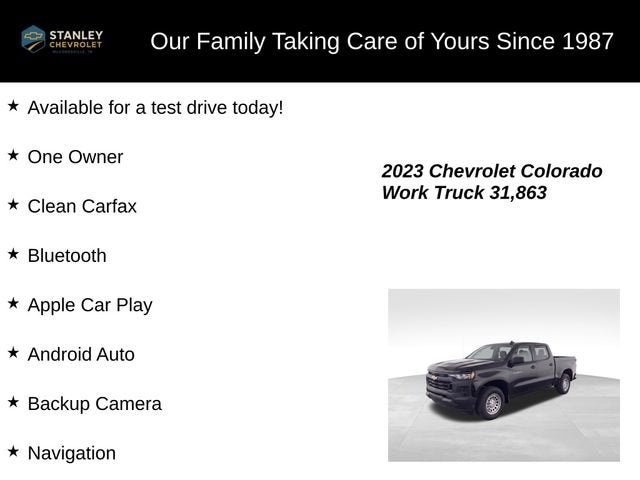 2023 Chevrolet Colorado WT