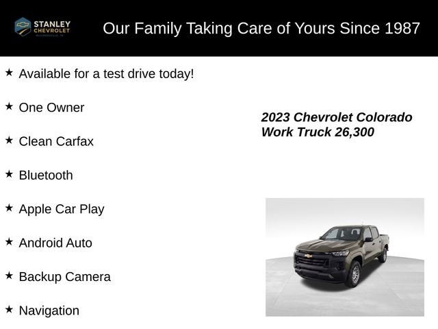 2023 Chevrolet Colorado WT