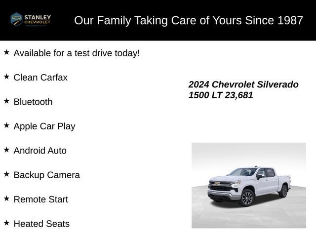 2024 Chevrolet Silverado 1500 LT (2FL)