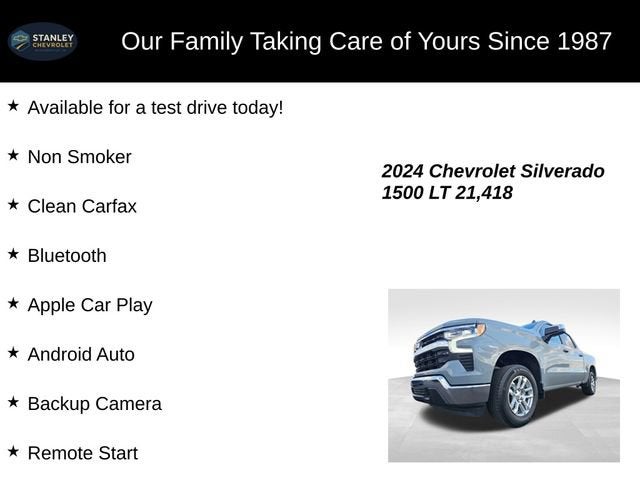 2024 Chevrolet Silverado 1500 LT (2FL)