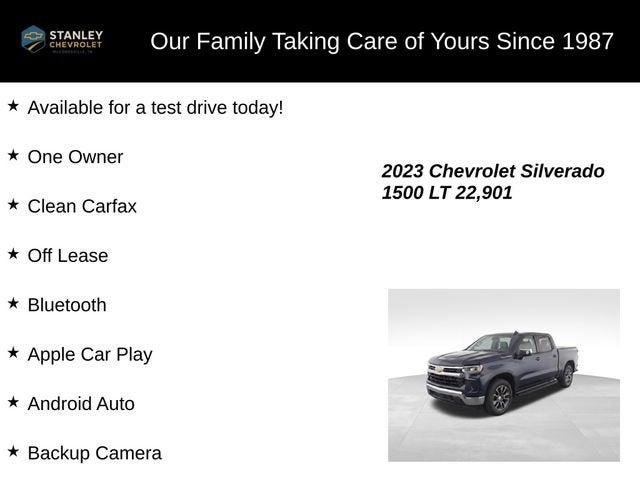 2023 Chevrolet Silverado 1500 LT (2FL)