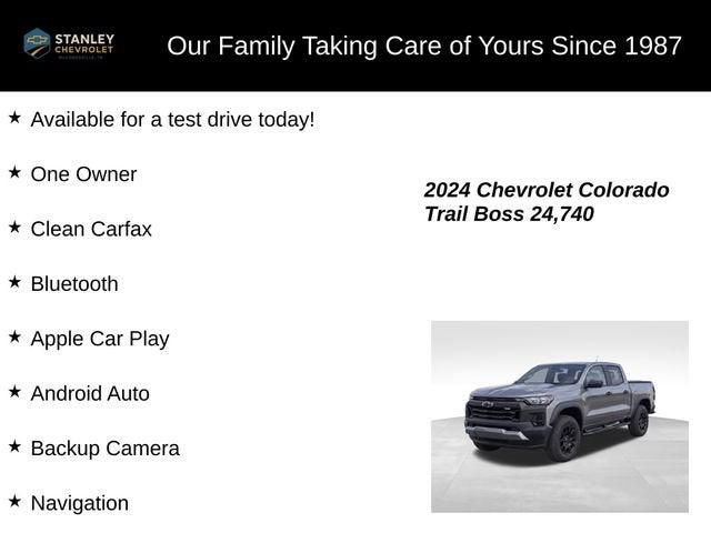 2024 Chevrolet Colorado Trail Boss