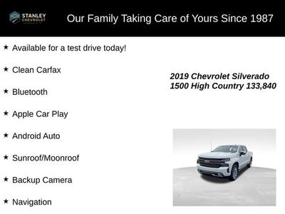 2019 Chevrolet Silverado 1500 High Country