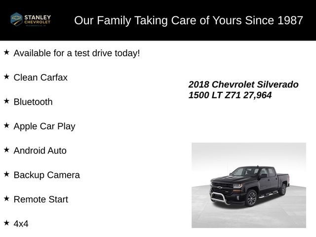 2018 Chevrolet Silverado 1500 LT