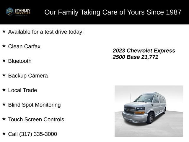 2023 Chevrolet Express Cargo 2500 1WT