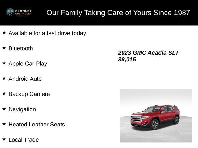 2023 GMC Acadia SLT