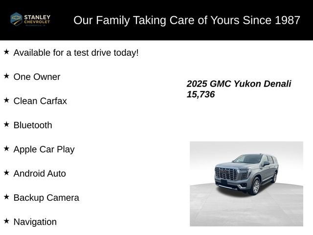 2025 GMC Yukon Denali