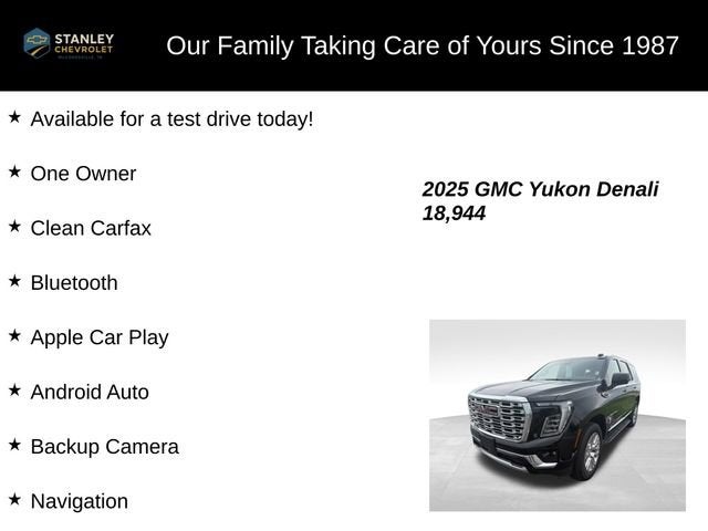 2025 GMC Yukon Denali