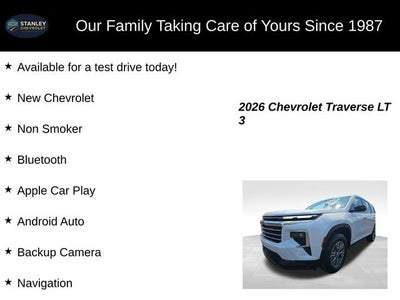 2026 Chevrolet Traverse LT