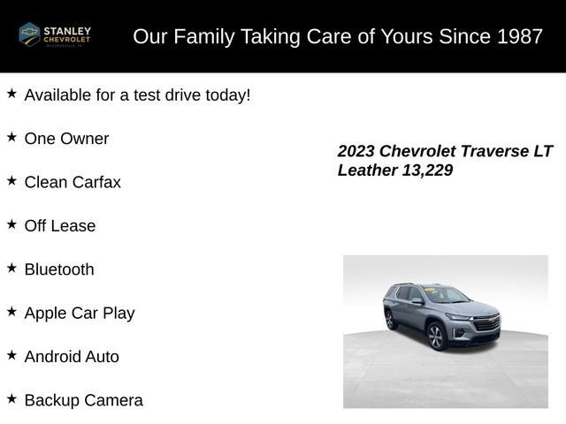 2023 Chevrolet Traverse LT Leather