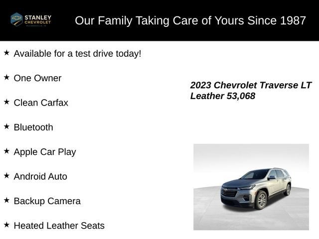 2023 Chevrolet Traverse LT Leather