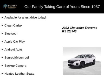 2023 Chevrolet Traverse RS