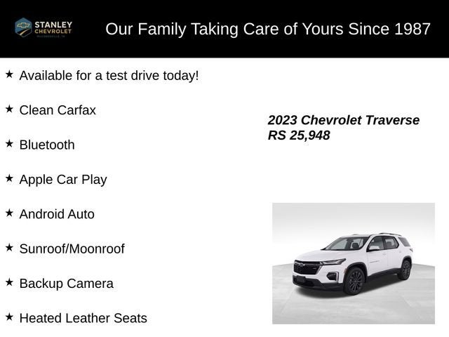 2023 Chevrolet Traverse RS