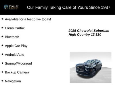 2025 Chevrolet Suburban High Country