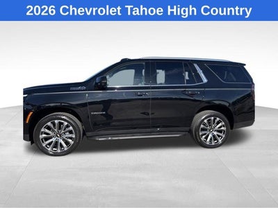 2026 Chevrolet Tahoe High Country