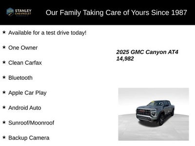 2025 GMC Canyon AT4