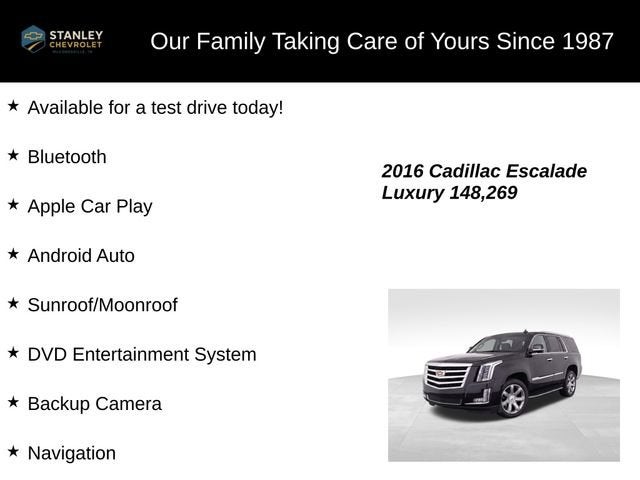 2016 Cadillac Escalade Luxury Collection