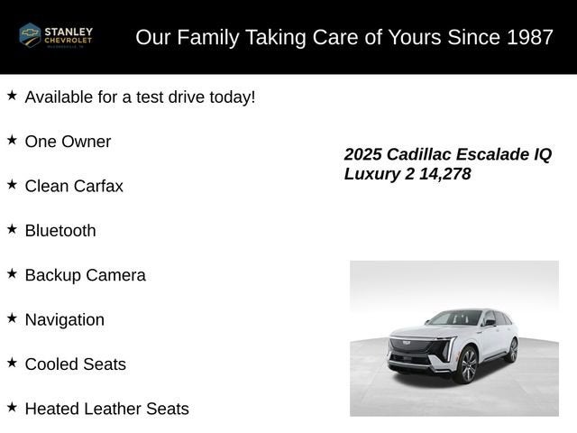 2025 Cadillac ESCALADE IQ Luxury 2