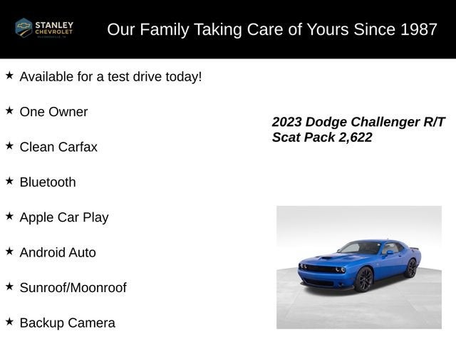 2023 Dodge Challenger R/T Scat Pack