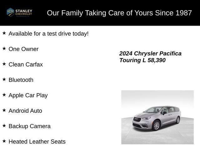2024 Chrysler Pacifica Touring L