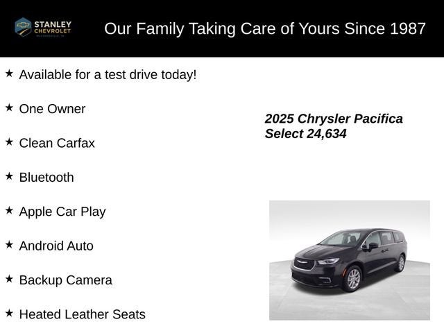 2025 Chrysler Pacifica Select